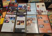 Lot 8 VHS PATRICK SWAYZE cassettes vidéo Point Break Road House Cité Joie Dirty